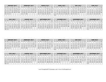 2017 Computer Monitor Calendar Calendar