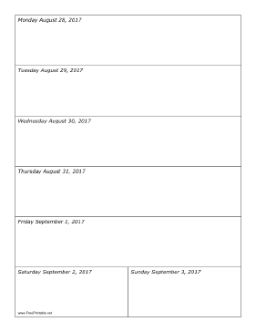 08/28/2017 Weekly Calendar-portrait Calendar