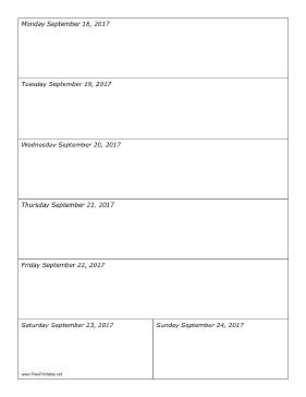 09/18/2017 Weekly Calendar-portrait Calendar